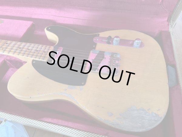 画像1: Fender Custom Shop '52 Telecaster Heavy Relic  - Handwound PU's / Aged Nocaster Blonde (2) (1)