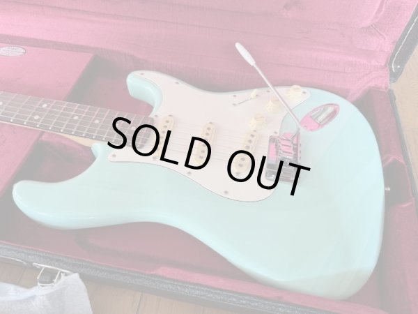 画像1: Fender Custom Shop JEFF BECK Stratocaster NOS  - Handwound PU's / Surf Green (1)